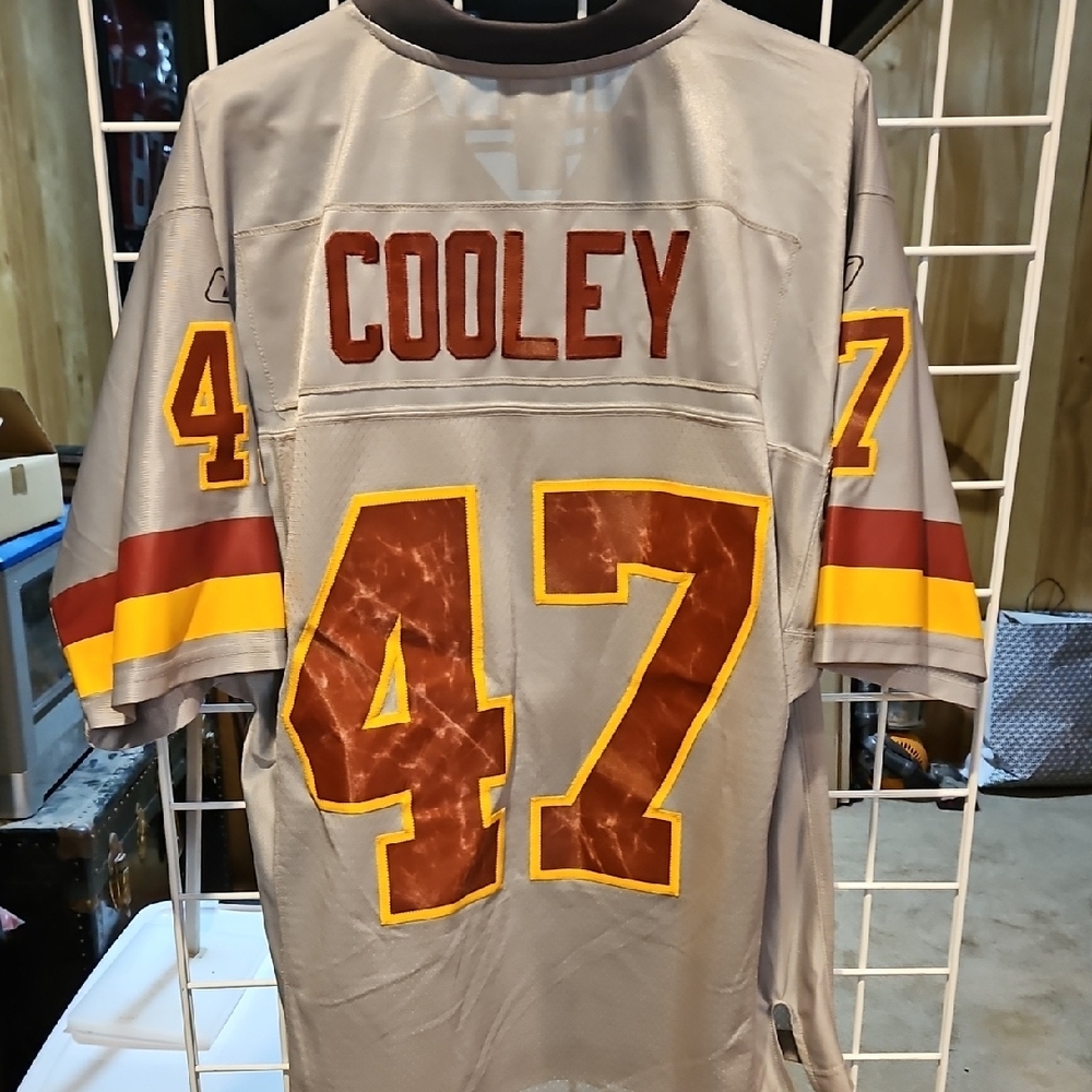 Chris Cooley REDSKINS Team Gray and Burgundy Men's JERSEY - Picture 4 of 7